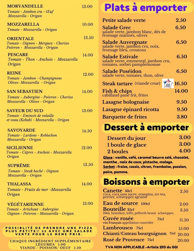 Téléphone : 03 86 30 65 11 - Le Don Camillo