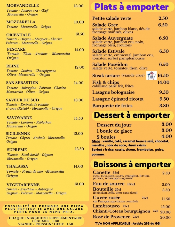 Téléphone : 03 86 30 65 11 - Le Don Camillo